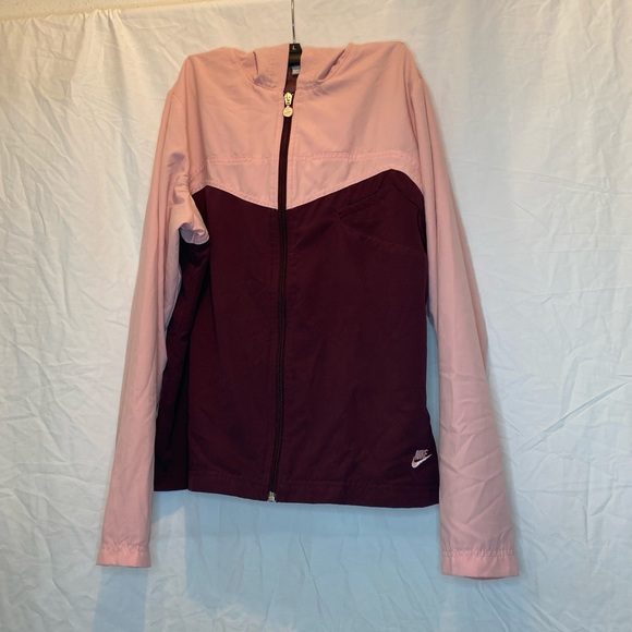 Nike Jackets & Blazers - Nike Pink and Purple Color Block Windbreaker